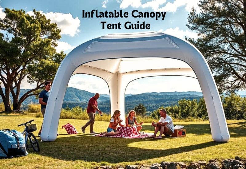 Inflatable Canopy Tent Guide Image