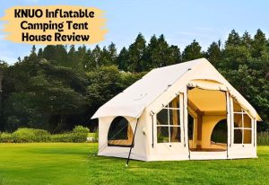 KNUO Inflatable Camping Tent House Featured Image