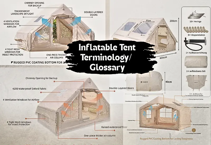 Inflatable Tent Terminology Glossary featured image