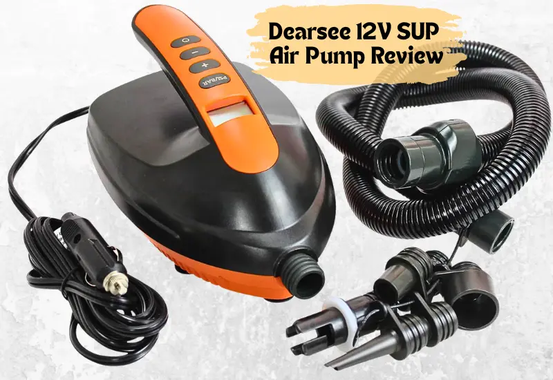 Dearsee 12 Volt DC Air Pump with Digital LCD Full set